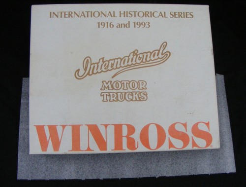 Winross International Historical Series #2 1916 F Snoop Nose on 1993 9200 Eagle - Picture 3 of 8