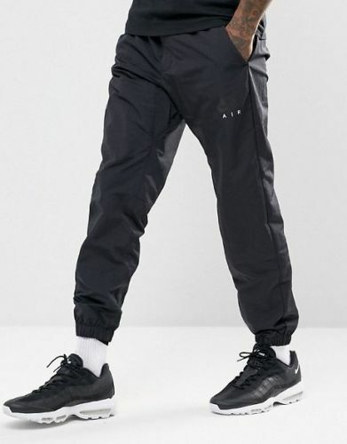 nike air max woven tape track pants