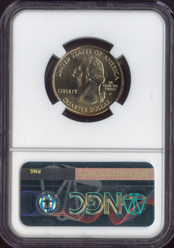 2007 P Idaho State Quarter NGC MS67 Business Quality - Picture 2 of 2