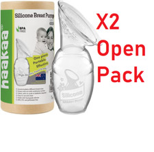 Might be diff than pic 2 Haakaa MHK039-N Silicone Manual Breast Pump - 4oz/100ml