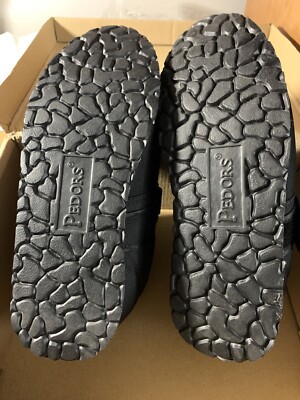 Pedors Classic Black 600 Stretch Orthopedic Unisex Shoes (Women's