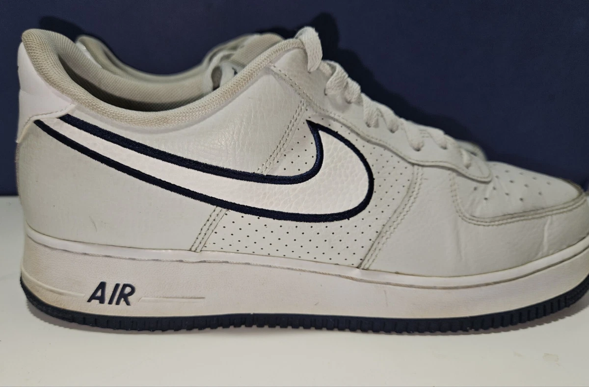 Nike Air Force 1 '07 Embroidered Swoosh - Photon Dust Navy for