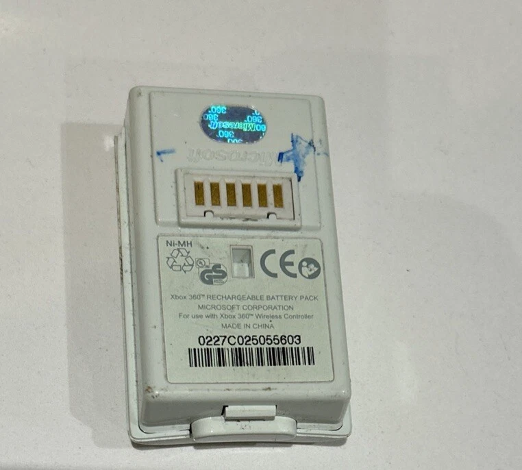 Original Xbox 360 Controller Rechargeable Battery Pack Untested As Seen In Pics - Image 2 of 4
