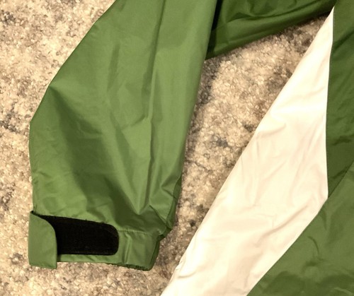 Nautica Competition Vented 2 Tone Green Wind Breaker Mens Medium - Picture 10 of 10