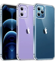 iPhone 12 Pro Clear Slim Shockproof Case Transparent Protective Cover