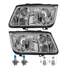 Scheinwerfer Set inkl. Premium Lampen für VW Bora 1J2 mit Nebelscheinwerfer