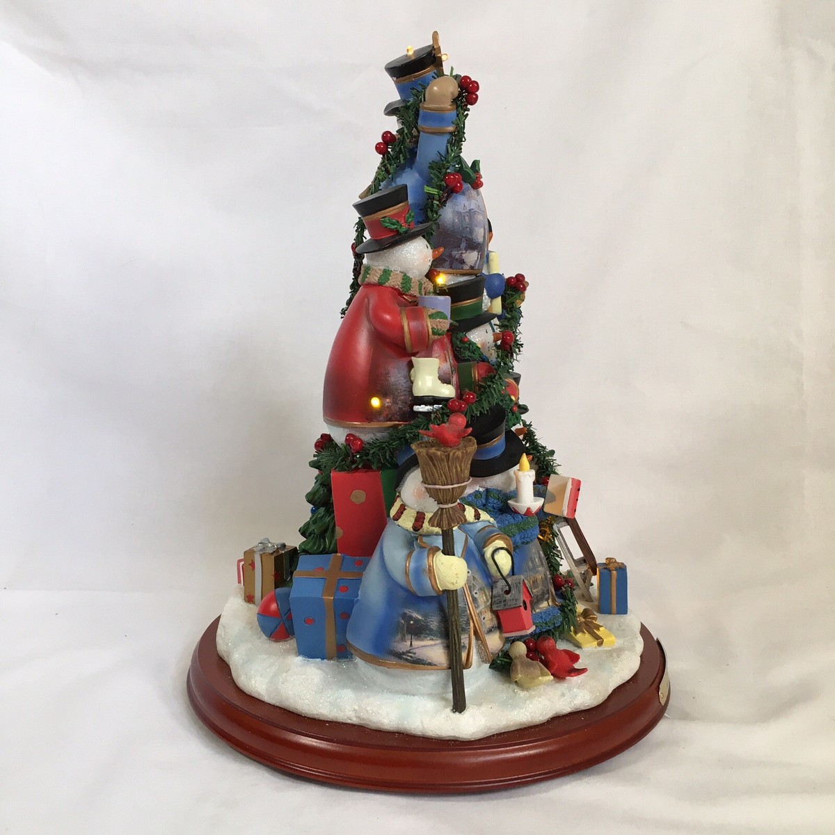 09 Thomas Kinkade Bradford Exch. Home For The Holidays Illuminated