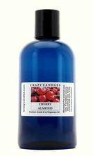 8oz Cherry Almond 8oz Premium Grade Scented Fragrance Oil Crazy Candles