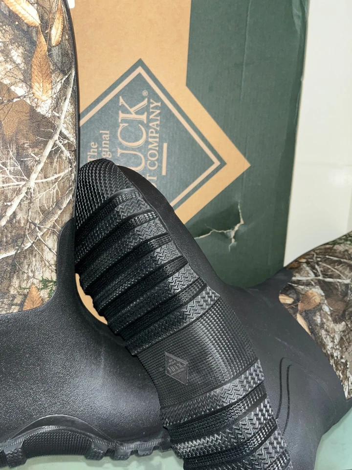 Muck Boot Men's Fieldblazer Classic Realtree Edge Hunting Boots Size 14 NIB - Image 3 of 3