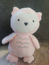 Carter s Precious Firsts Owl Crinkle Wings Plush Stuffed Animal Toy 8"