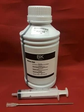 500ml Refill Dye Black Ink compatible for HP Canon Dell Brother Epson Printer