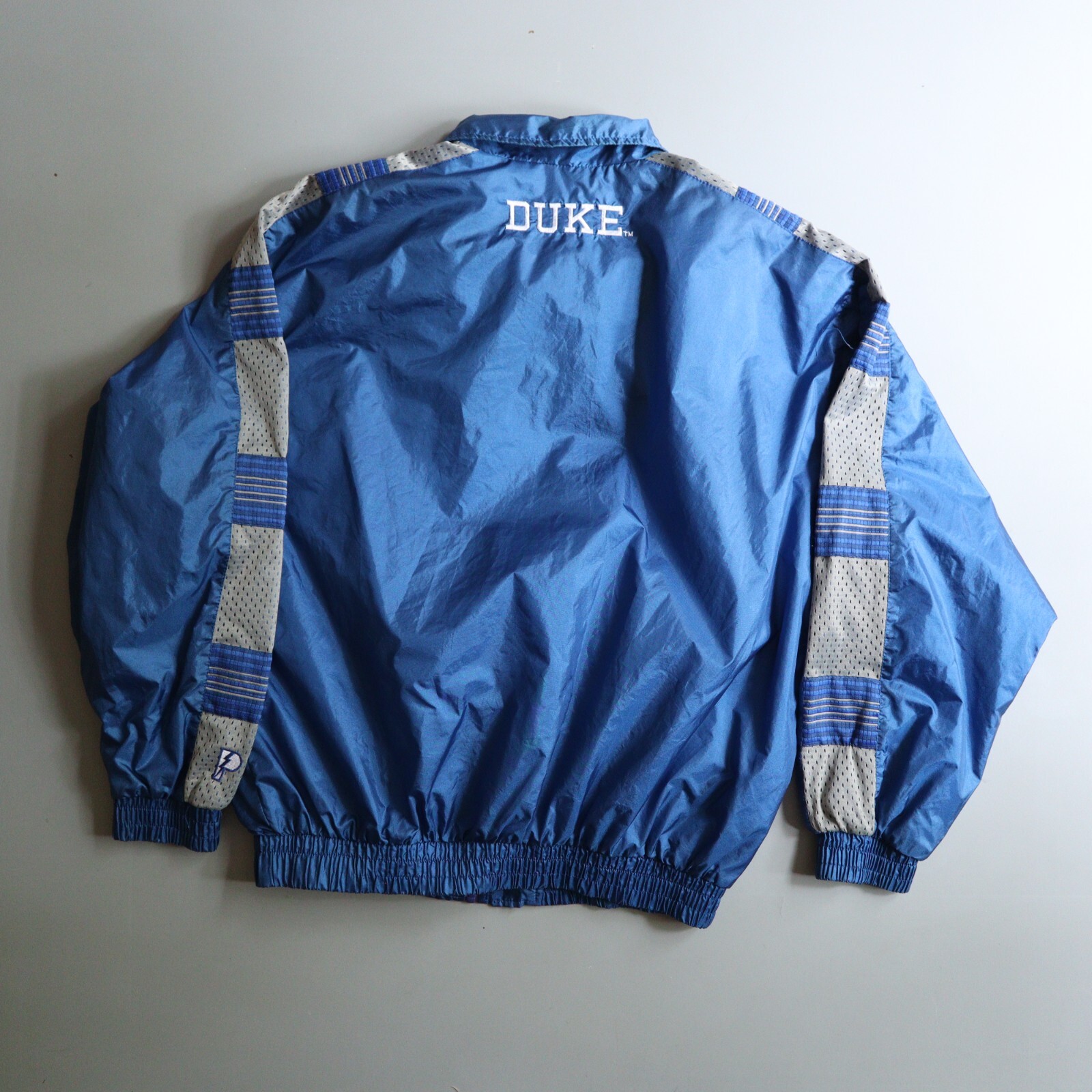 Vintage 90s Duke Blue Devils Windbreaker Jacket Adult Mens Large L Pro Player