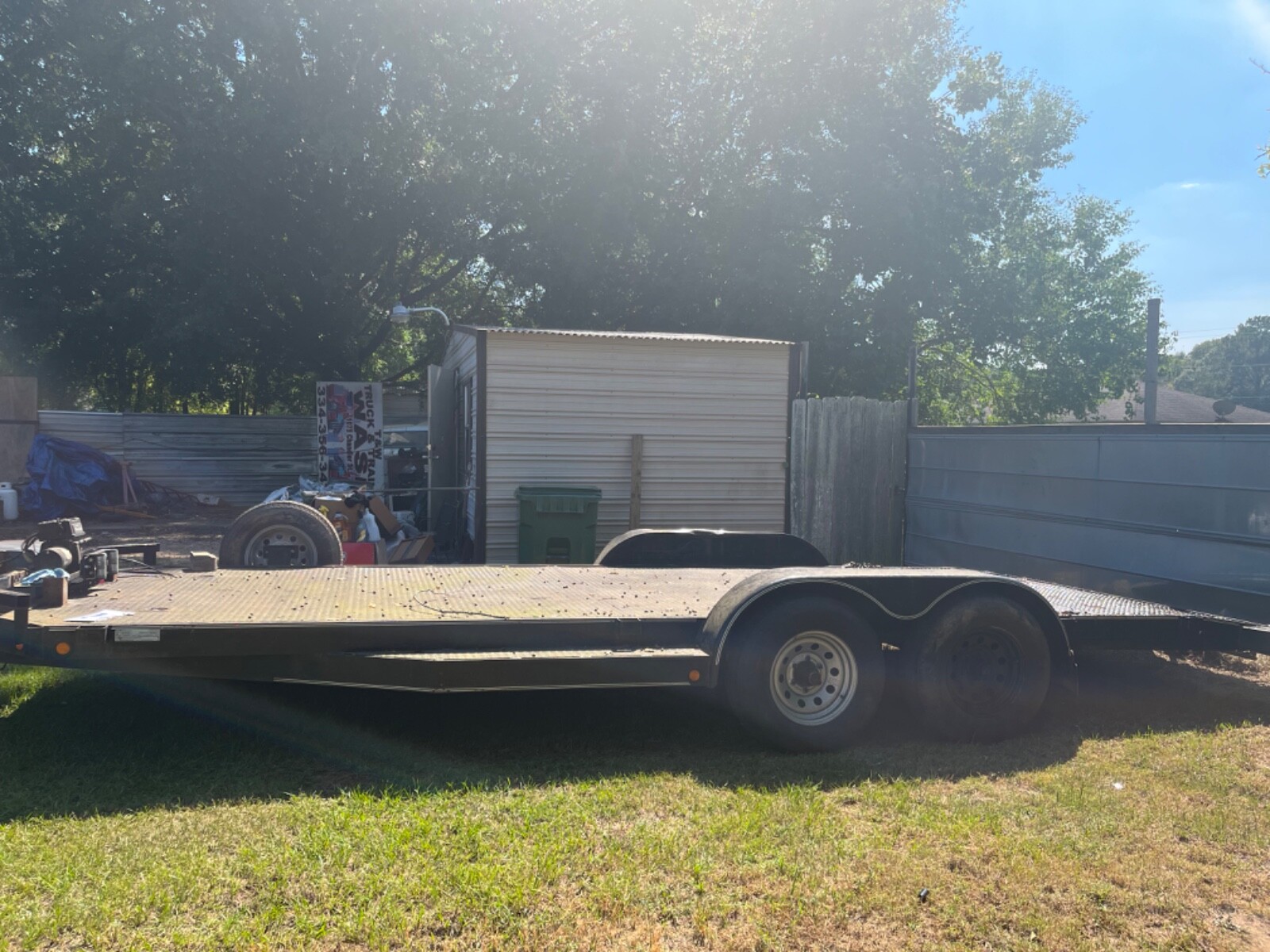 7X20 Used Car Hauler Trailer eBay
