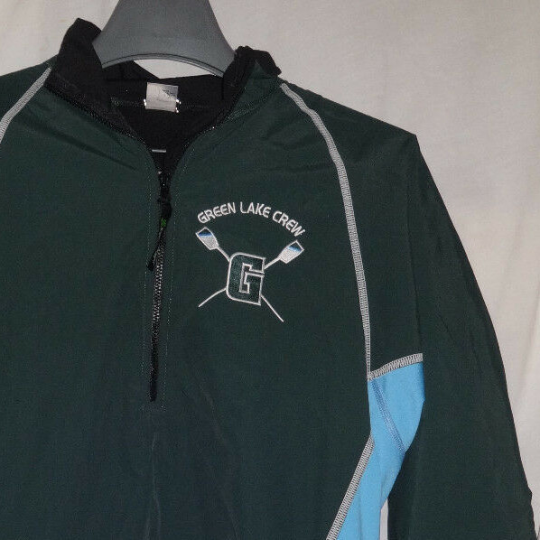 FILA Giacca rilasciata GREEN LAKE CREW Seattle WA squadra regata canottaggio taglia M