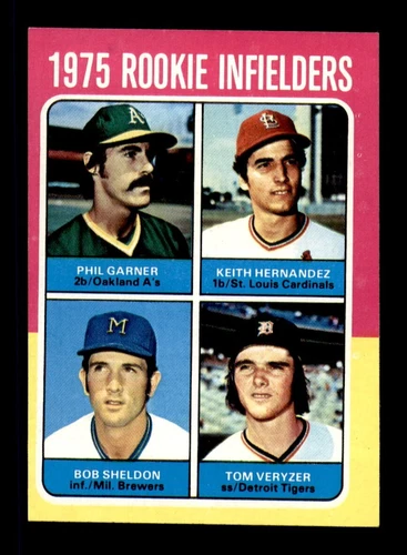 1975 Topps Set Break # 623 Rookie Infielders Keith Hernandez NM *OBGcards*