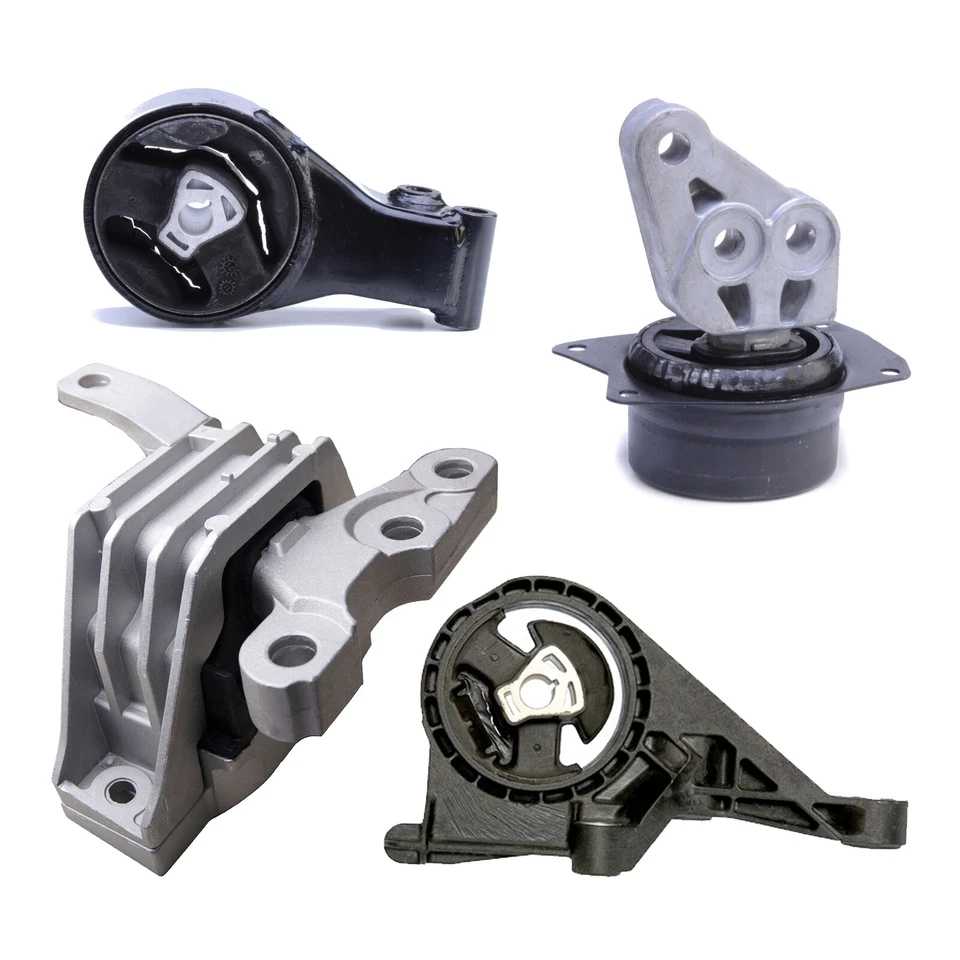 Montaje de motor y transmisión 4 piezas para Cadillac SRX 2010-2016 3,0 L 3,6 L TRACCIÓN DELANTERA Foto 2 de 4