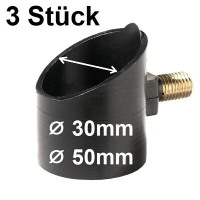 TACKLE SHOP HEINZ 3x Butt Cup für Highpod Rod Rest Caps Cap Rutenauflage Rodpod - Becherhalter Pod
