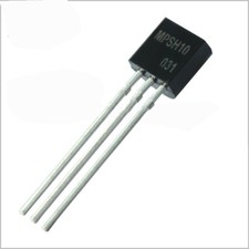 500PCS MPSH10 TO-92 VHF/UHF Transistors NPN Silicon  Kd