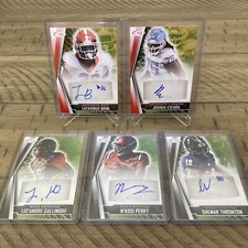 2022 SAGE Low Series Auto Black/Red Brini Ezeudu Perry Gallimore Thronton RC Lot