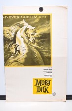 MOBY DICK 1956 Pressbook + Tabloid size Herald  GREGORY PECK