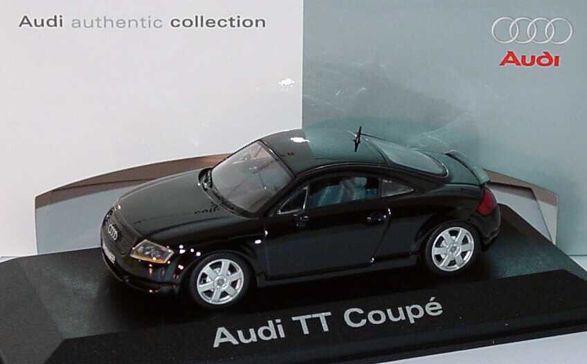 AUDI TT 8N 1.8T 225 COUPE EBONY BLACK + SPOILER 1:43