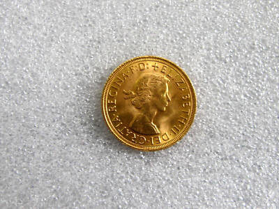 1967 Gold Sovereign coin Great Britain Elizabeth II UNC / MS  KM#908
