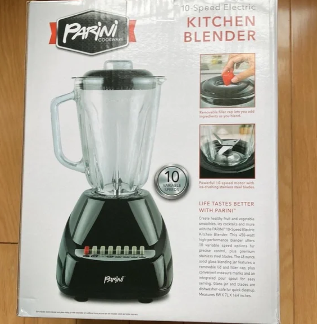 Parini Cookware 10Speed Variable Electric Kitchen Blender eBay