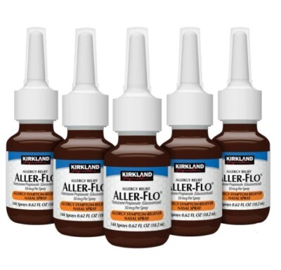 Kirkland Signature Aller-Flo 50 mcg Allergy Spray, 720 Metered Sprays