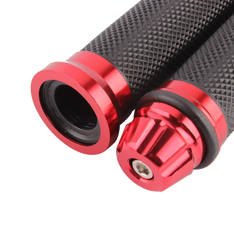Empuñaduras de gel de goma para moto 7/8" 6 colores para Yamaha R1 R6 R6S FZ-09 08 07 Foto 2 de 4