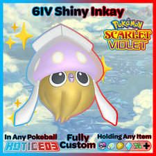 ✨Shiny Inkay 6IV✨ Pokemon Scarlet & Violet 🚀Fast🚀 Indigo Disk DLC