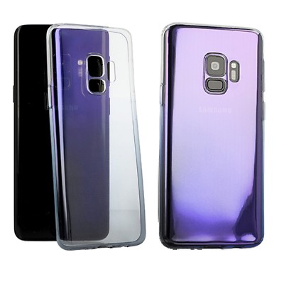 OMBRE TPU Case Schale Tasche Handy Hülle Für Samsung Galaxy A7 2018  Schwarz