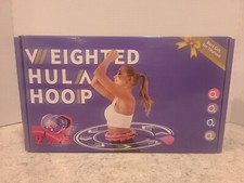 NEW Smart Weighted Hula Hoops for Adults Weight Loss Infinity Hoop with counter