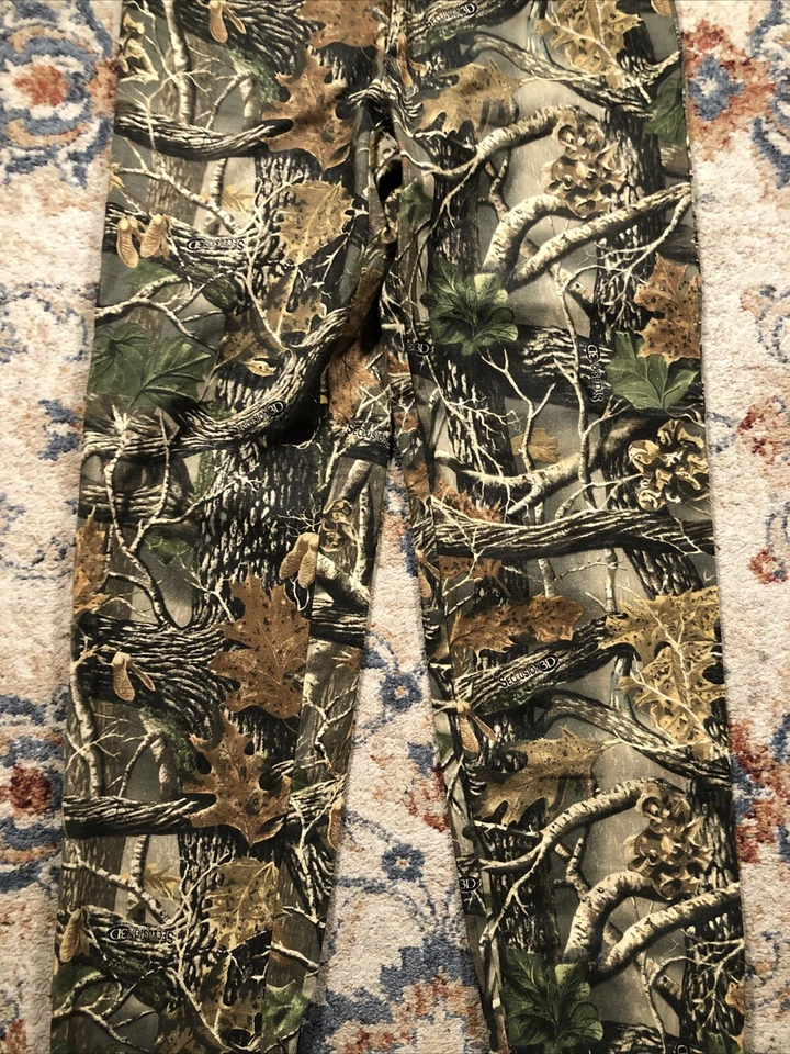 CABELA'S Men's 36 R Seclusion 3D Open Country Camo Hunting Pants 100% Cotton NWT - Image 3 of 4
