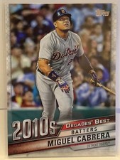 MIGUEL CABRERA DT Tigers -Base / Insert / Parallel / Refractor - You Pick (i305)