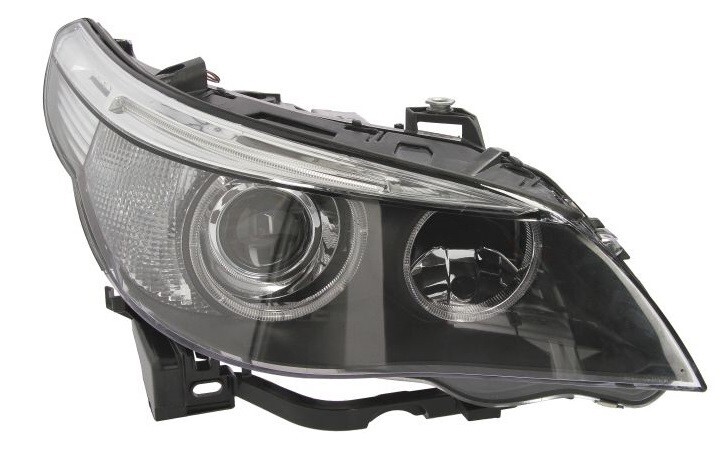 Phare avant droite électrique avec moteur de phare D1S H7 pour optique BMW 5 E60 E61 2003-2007