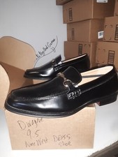 NINE WEST Mens Dress Shoes Slip on Loafer Shoes Mens sz 9.5 DWAYNE BLACK NEW#136
