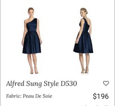 Alfred Sung Cocktail/Bridesmaid Dress