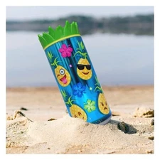 Cool Gear Pineapple Cups Beach Tumbler with Straw Insulated 16 oz Tumbler Cups