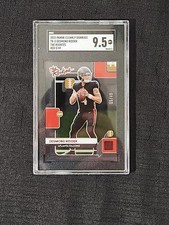 2022 Clearly Donruss- The Rookies Red #Tr-2 Desmond Ridder 05/49 SGC 9.5 Mint+