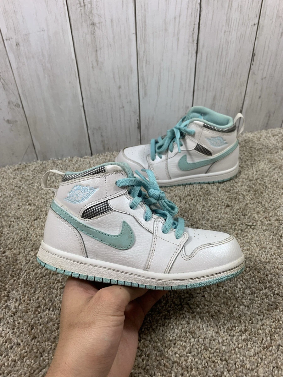 White nike air jordans high tops cheap