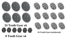 ☀️LEGO NEW 24pc Technic Gear SET Mindstorms nxt robot rcx lot pack hobby 