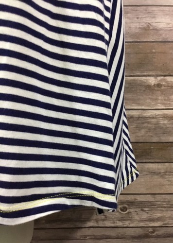 Sperry Womens Maiden Voyage Racerback Swimsuit Cover Up Dress Small Blue GUC I11 - Picture 4 of 12