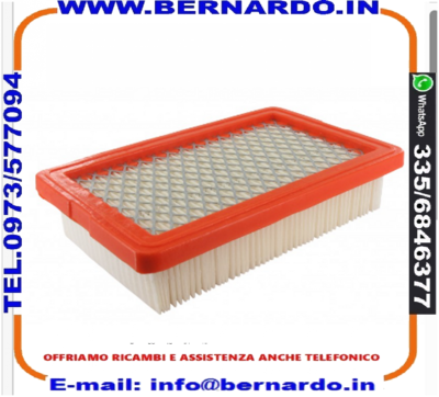 Filtro Aria Decespuglitore OleoMac Bc550 Master Efco Pannello Massa Filtrante - Macaluso Macchine Agricole - Foto 2