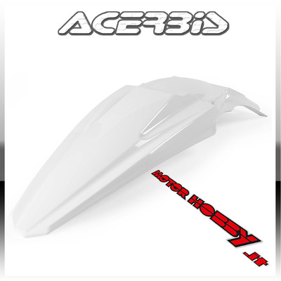 KOTFLÜGEL HINTEN ACERBIS KAWASAKI KXF 250 2017 KXF 450 16-17 FARBE WEISS