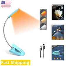 Lightweight Clip-On Book Light for Portable and Customizable Reading Experience