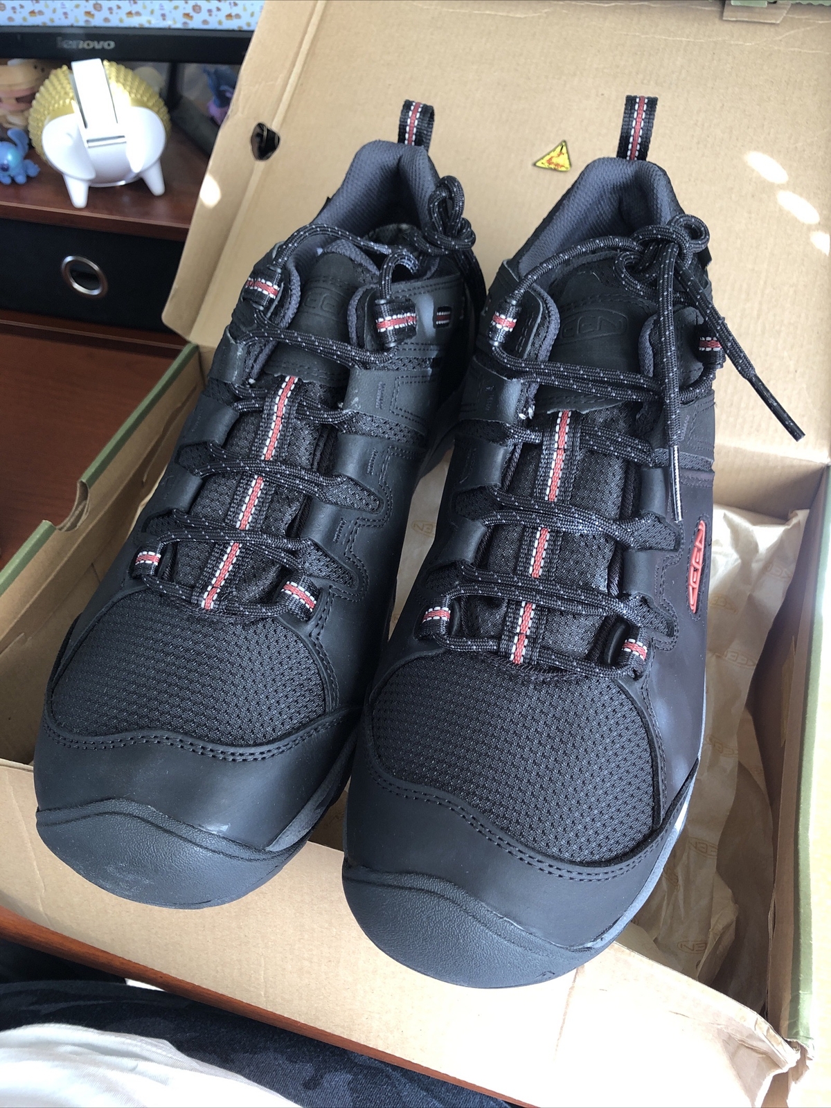 Scarpe da trekking KEEN Steens WP da uomo taglia 14 NUOVE