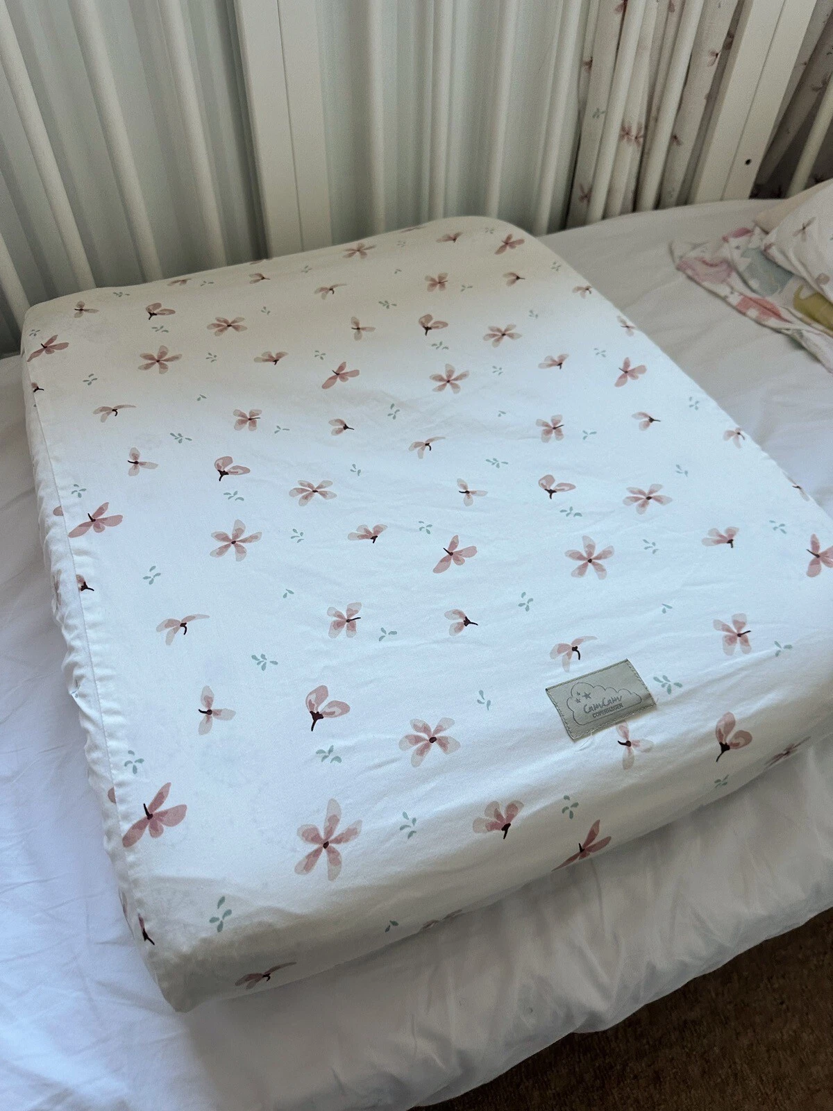Cam Cam Copenhagen Changing Mat gym Cushion - Windflower Print & Dandelion Print