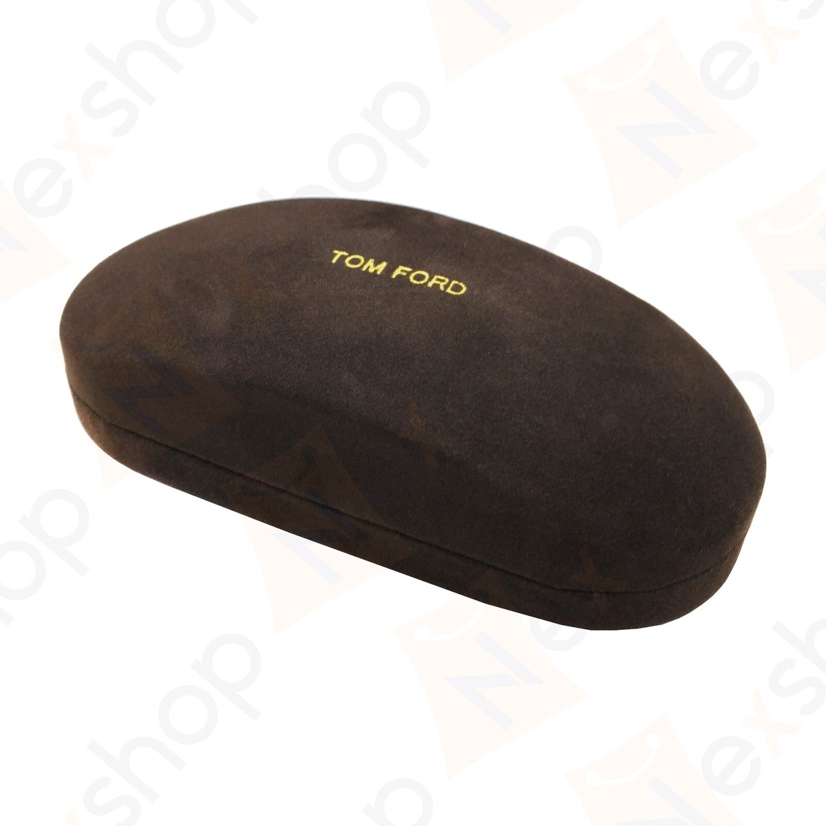 Tom Ford case velvet with Case only with microfiber glasses cleaner host pick Tom Ford Sunglasses Eyeglasses Medium Velvet Hard Case w  main image 4
