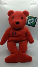 NWT Chicago Cubs Sammy Sosa 21 Bamm Beanos Beanie Baby Plush Bear
