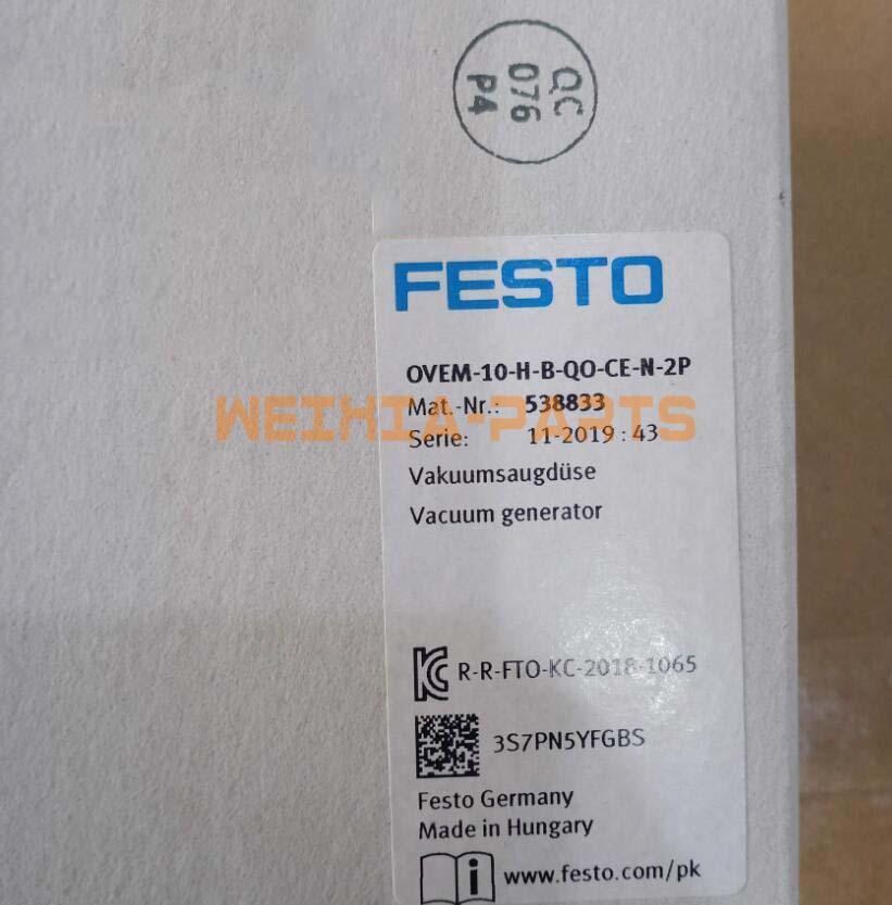 1PCS FESTO OVEM-10-H-B-QO-CE-N-2P 538833 vacuum generator new